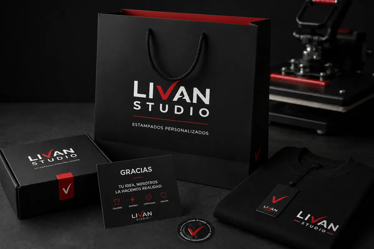 Packaging premium de LIVAN STUDIO
