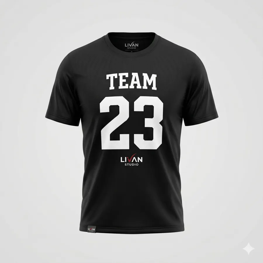 Camiseta deportiva personalizada para equipo