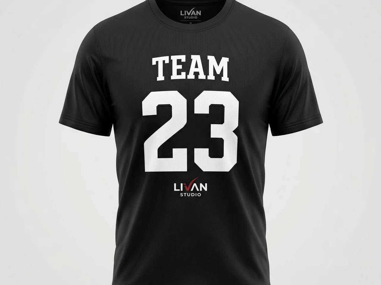 Camiseta personalizada para un equipo deportivo